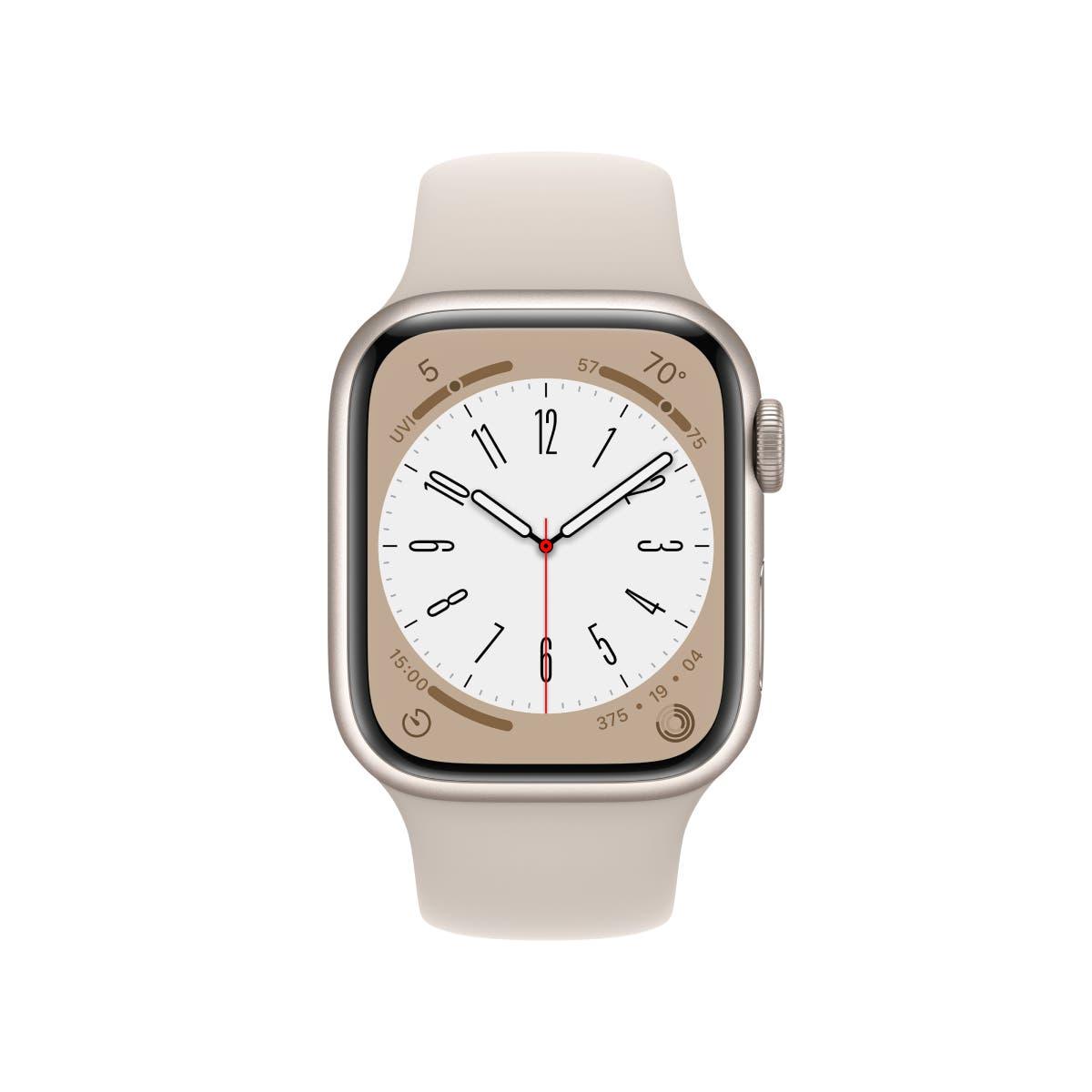 Apple Watch Series 8 Aluminum Case with Sport Band - Apple Watch Series 8 Aluminum Case with Sport Band - 45mm / Red Ennap.com