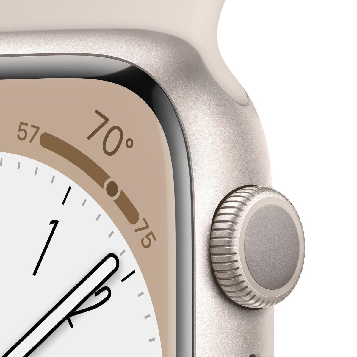 Apple Watch Series 8 Aluminum Case with Sport Band - Apple Watch Series 8 Aluminum Case with Sport Band - 45mm / Red Ennap.com