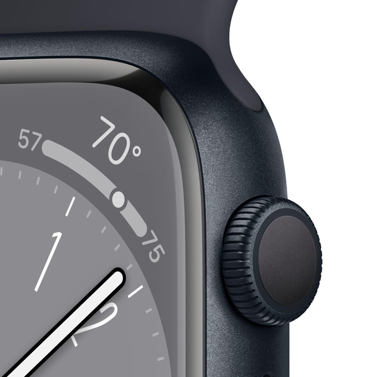 Apple Watch Series 8 Aluminum Case with Sport Band - Apple Watch Series 8 Aluminum Case with Sport Band - 45mm / Red Ennap.com