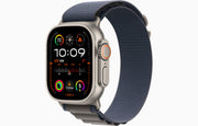 Apple Watch Ultra 2 Titanium Case With Alpine Loop Band - Apple Watch Ultra 2 Titanium Case With Alpine Loop Band - Blue / 49mm / GPS + Cellular Ennap.com