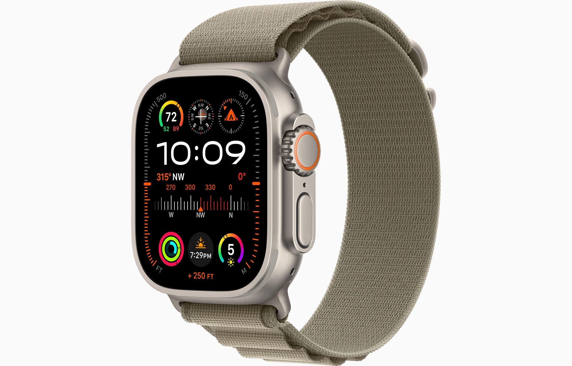 Apple Watch Ultra 2 Titanium Case With Alpine Loop Band - Apple Watch Ultra 2 Titanium Case With Alpine Loop Band - undefined Ennap.com
