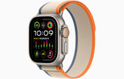 Apple Watch Ultra 2 Titanium Case With Trail Loop Band - Apple Watch Ultra 2 Titanium Case With Trail Loop Band - Orange/Beige / 49mm / GPS + Cellular Ennap.com