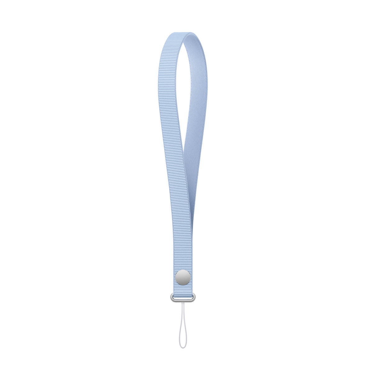 Apple Wrist Strap in Crisp Blue with its connector loop