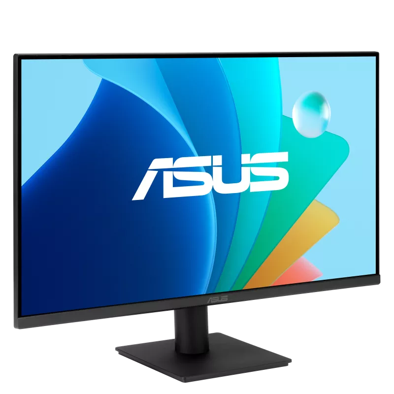 ASUS VA249HG Eye Care Gaming Monitor front view angled from the right