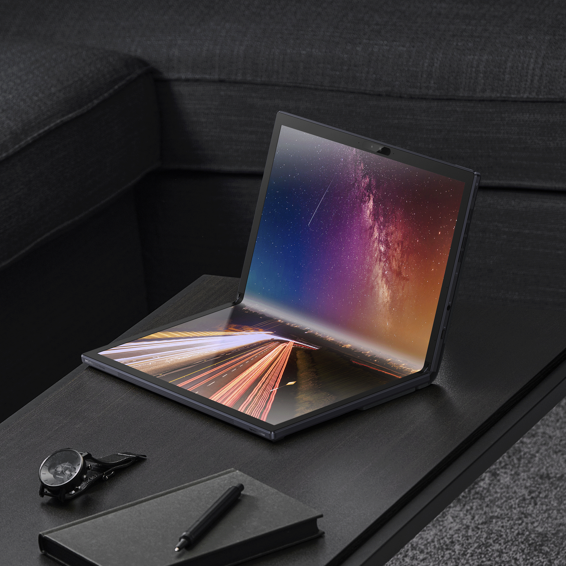 ASUS Zenbook 17 Fold UX9702AA-OLED007W Laptop - Intel Core i7-12th, 16GB, 1TB SSD, Intel Iris Xe, 17.3-inch 2.5K Foldable, Win11----Ennap.com