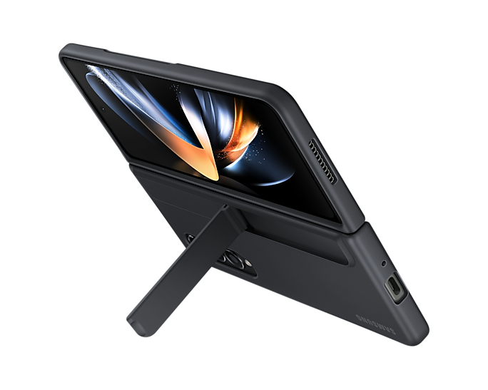 Samsung Galaxy Z Fold 4 Standing Cover with Pen - Samsung Galaxy Z Fold 4 Standing Cover with Pen - Black Ennap.com