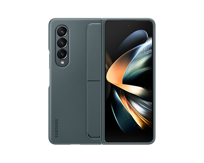 Samsung Galaxy Z Fold 4 Standing Cover with Pen - Samsung Galaxy Z Fold 4 Standing Cover with Pen - Black Ennap.com