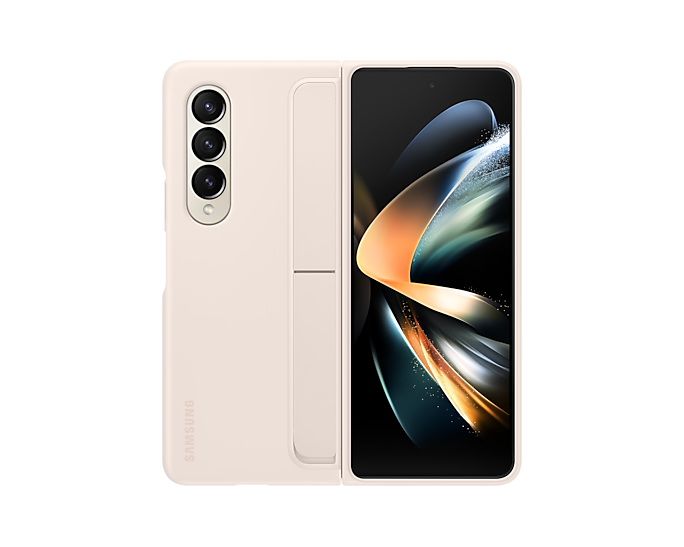 Samsung Galaxy Z Fold 4 Standing Cover with Pen - Samsung Galaxy Z Fold 4 Standing Cover with Pen - Black Ennap.com