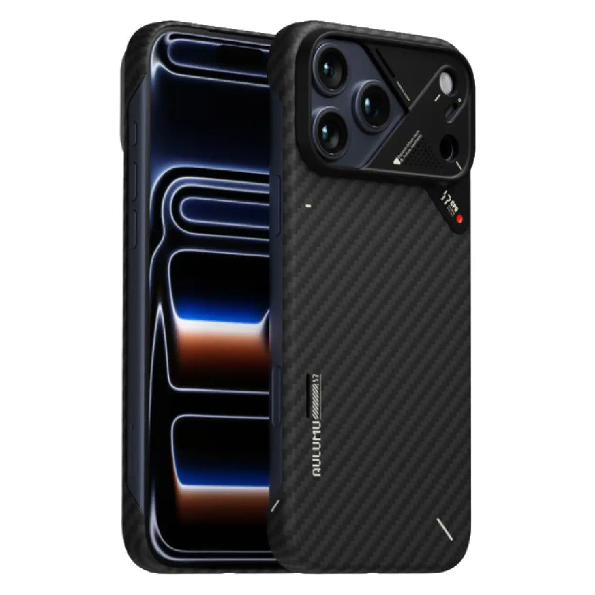 Aulumu A17 Aramid Case Front and Back iPhone 17 Pro Max