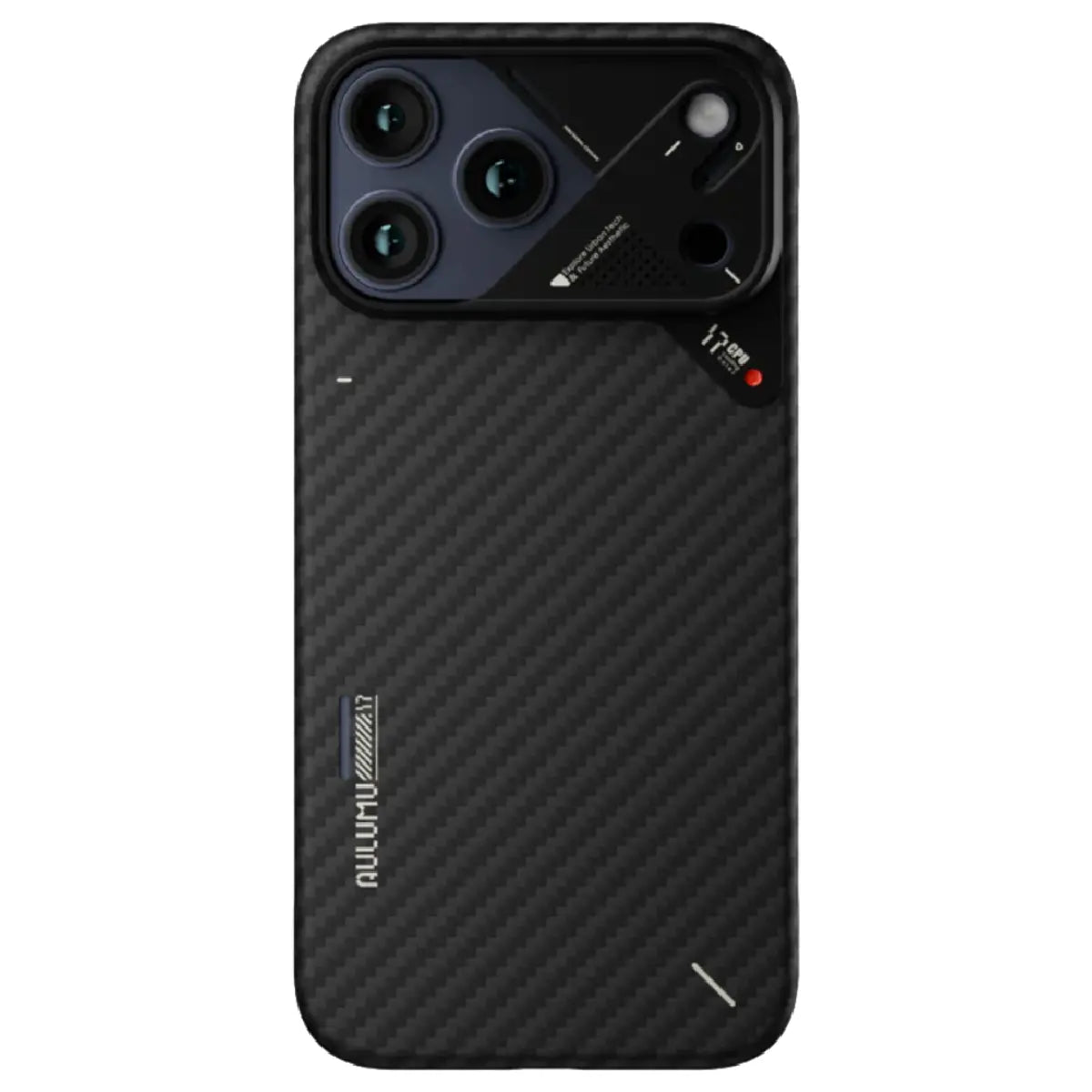 Aulumu A17 Aramid Fiber Case iPhone 17 Pro Black