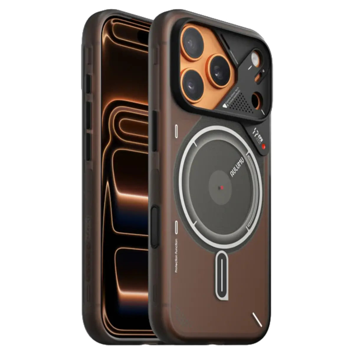 Aulumu A17 Frosted Glow Case iPhone 17 Pro Gray