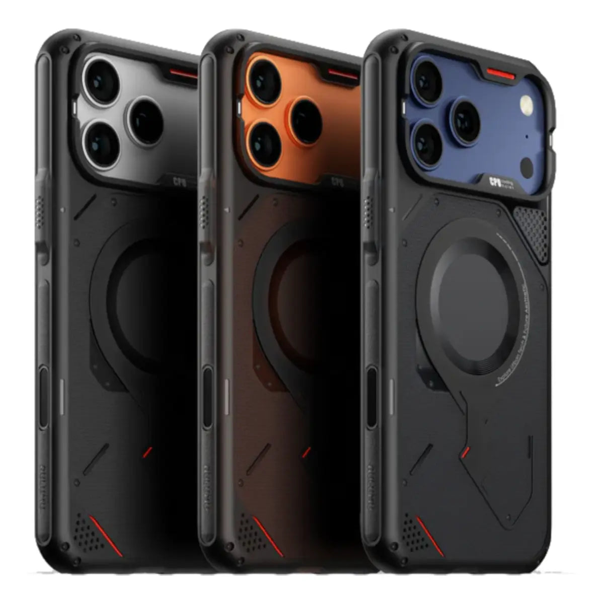 Aulumu A17 Rugged Case on iPhone 17 Pro Colors