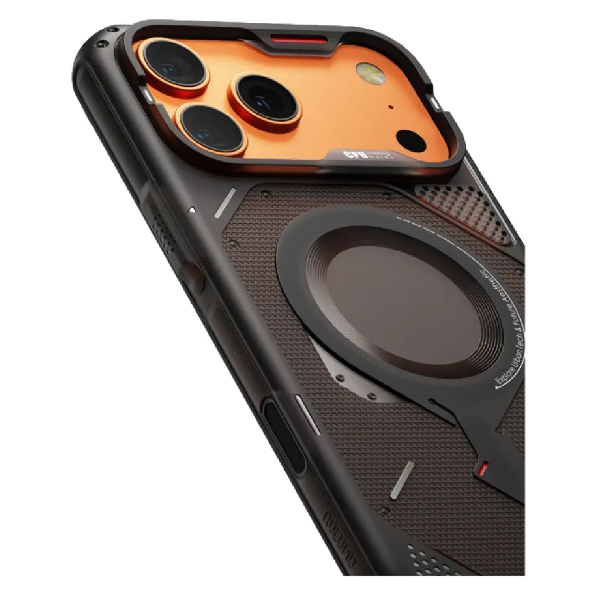 Aulumu A17 Rugged Case Raised Camera Frame Closeup