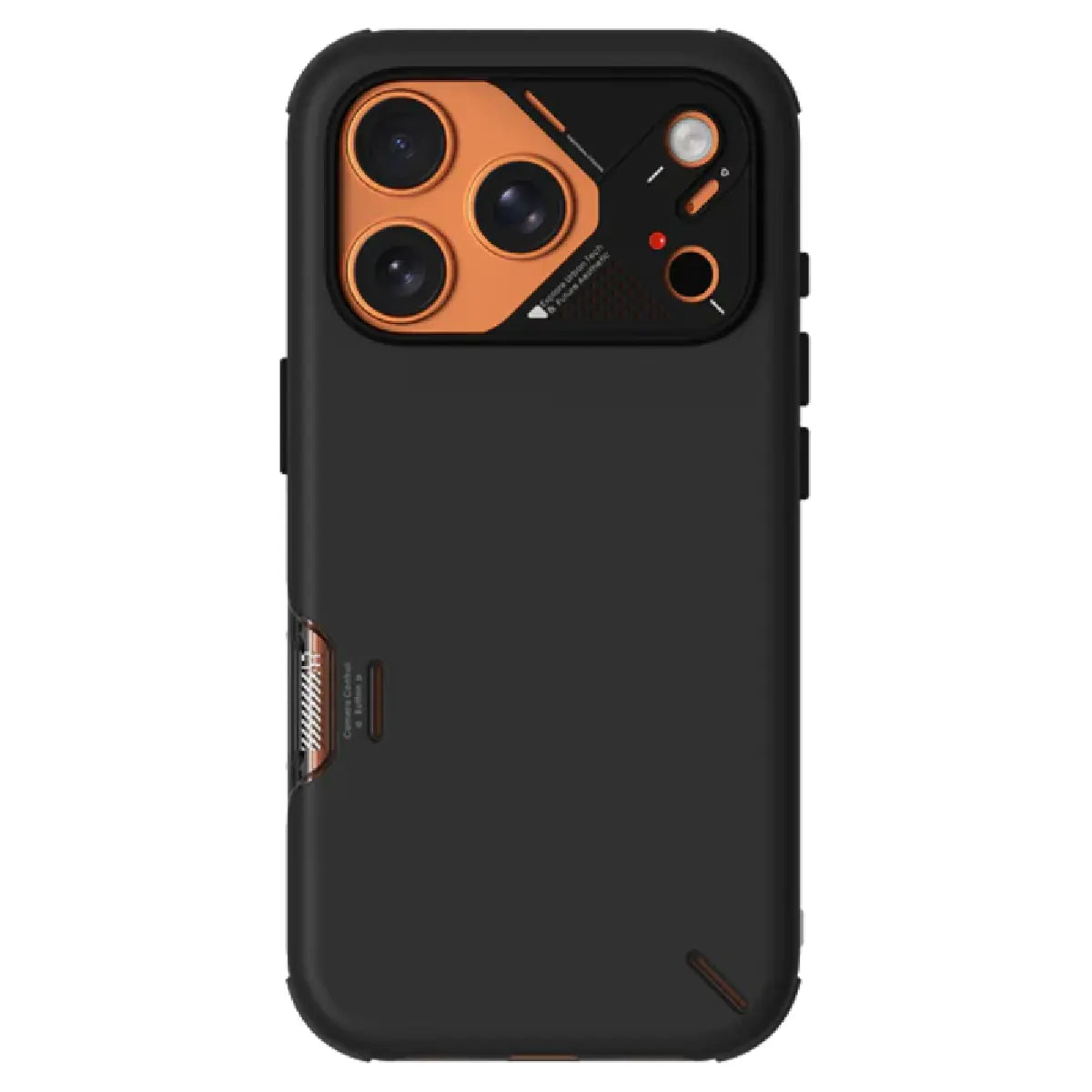 Aulumu A17 Slim Shockproof Case iPhone 17 Pro Max Black