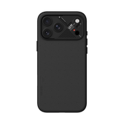 جراب Aulumu A18 Particle من الجلد النباتي لايفون 18 برو ماكس لون Black
