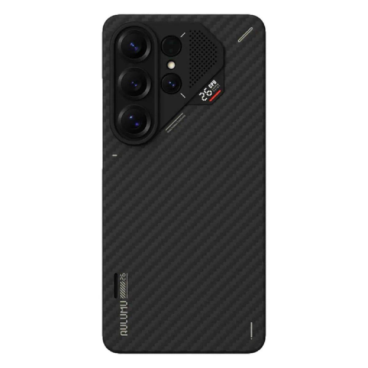Aulumu Aramid Fiber Case Samsung Galaxy S26 Ultra Black