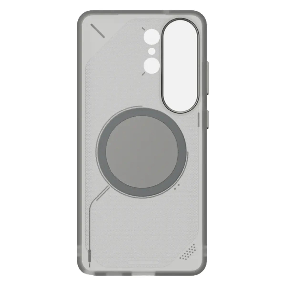 Aulumu Frosted Glow Case S26 Ultra Back View