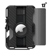 Aulumu G03 Carbon Fiber Magnetic Wallet Gray