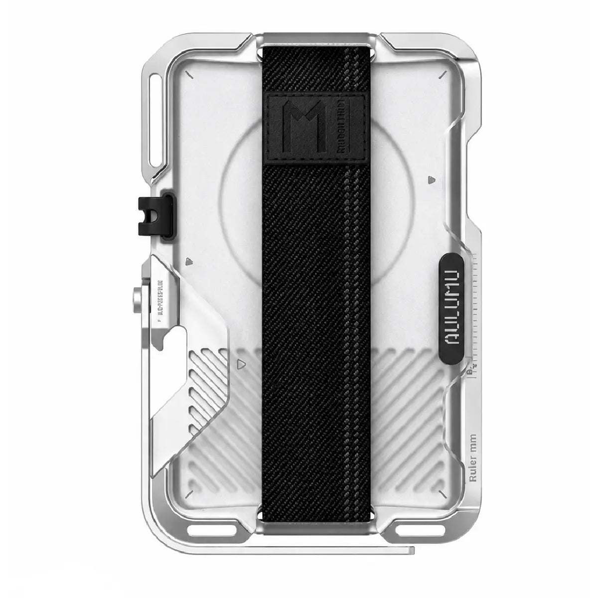 Aulumu G03 Frosted Magnetic Wallet White