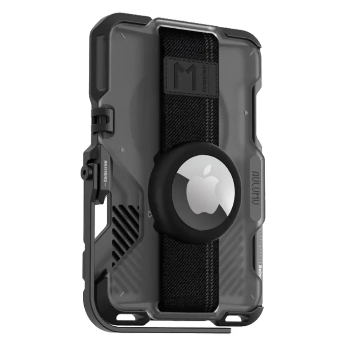 Aulumu G03 Frosted Wallet Gray AirTag Holder