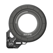 Aulumu G09 Ghost Transparent 360 Magnetic Stand Gray Front View