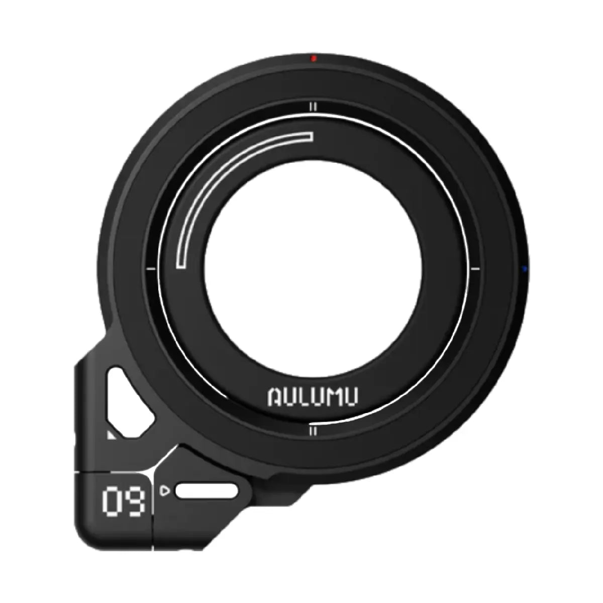 Aulumu G09 Infinite 360 Magnetic Stand Black Front View