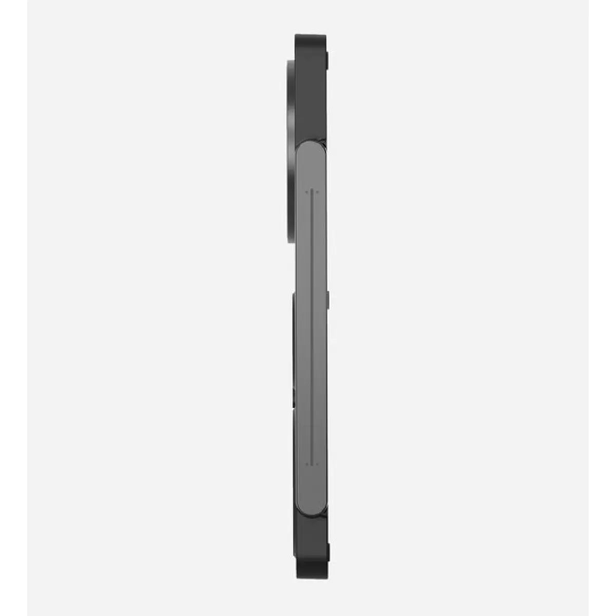 Aulumu M01 Charging Station Black Folded Ultra Slim Profile View