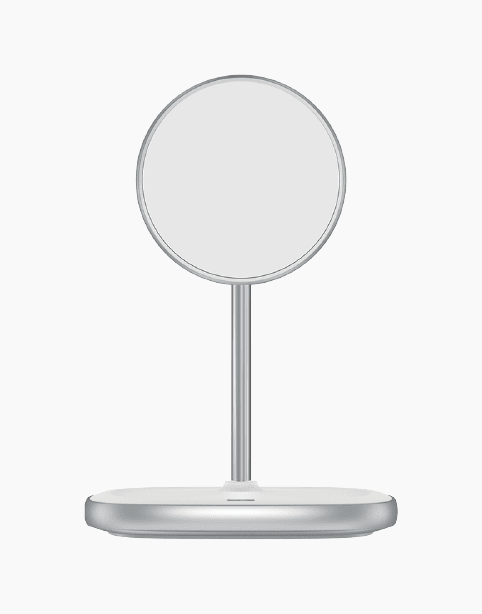 Baseus Swan Magnetic Desktop Bracket 15W fast wireless charger - Baseus Swan Magnetic Desktop Bracket 15W fast wireless charger - White Ennap.com