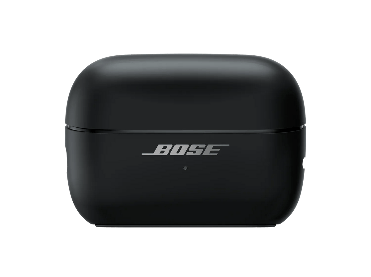Bose Ultra Open Earbuds (2nd Gen) in Black, charging case closed