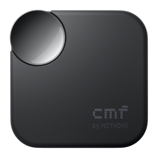 علبة شحن CMF Buds 2a باللون Dark Grey مغلقة