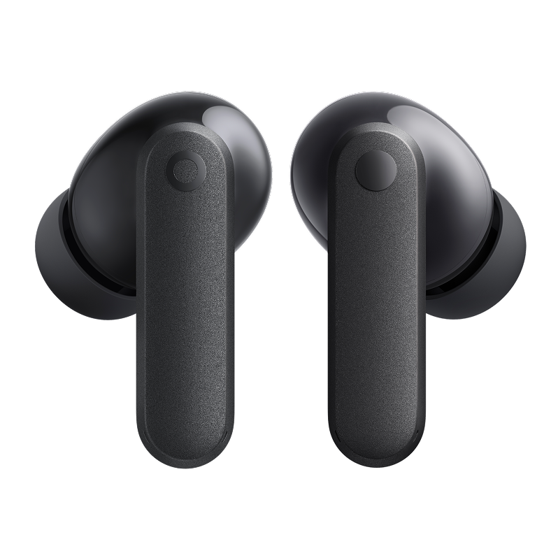 سماعتا CMF Buds 2a باللون Dark Grey من الخلف