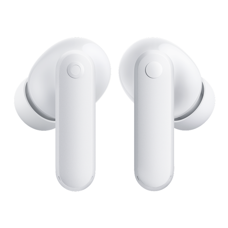 سماعتا CMF Buds 2a باللون Light Grey من الخلف