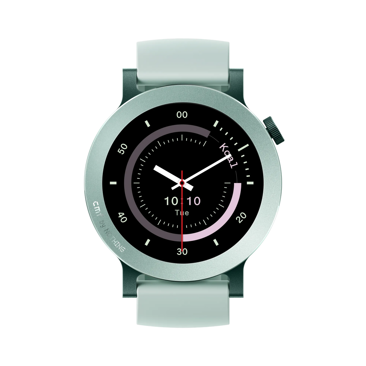 CMF Watch 3 Pro in Light Green with a different watch face