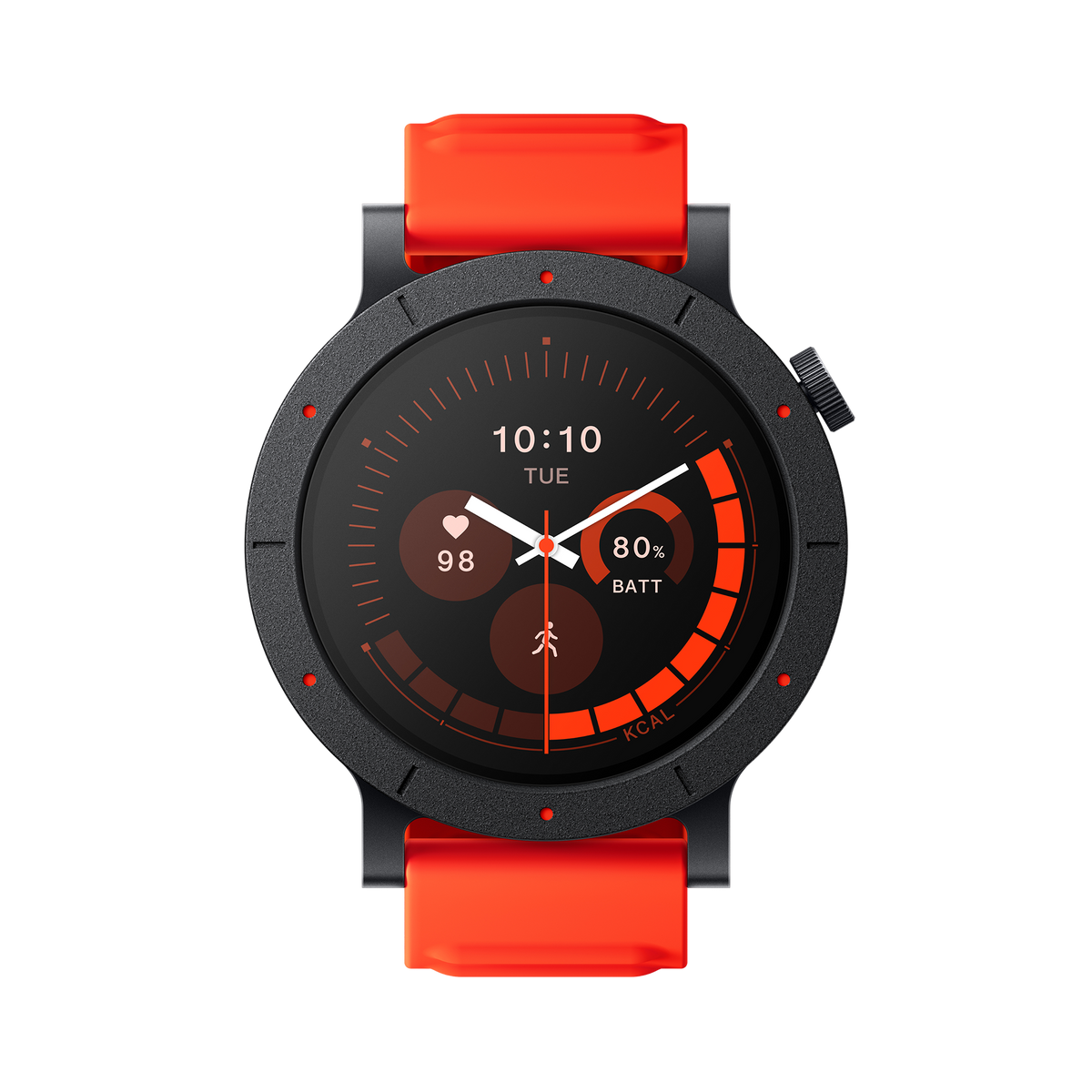 CMF Watch 3 Pro in Orange, front view