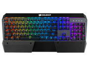 كيبورد الألعاب الميكانيكي كوجر Attack X3 RGB باللون Iron Grey
