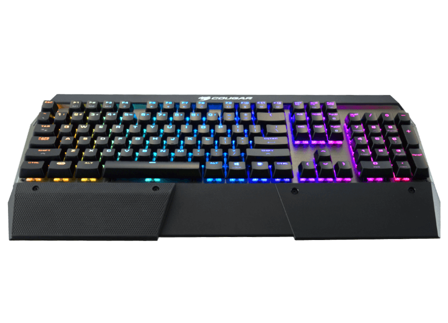 كيبورد كوجر Attack X3 RGB من الأمام