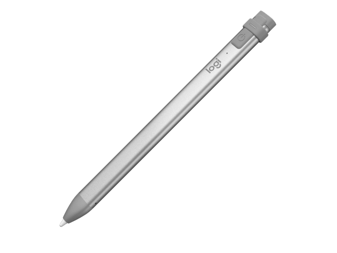 Logitech Crayon for iPad - Apple Digital Pencil Technology - Logitech Crayon for iPad - Apple Digital Pencil Technology - Gray Ennap.com