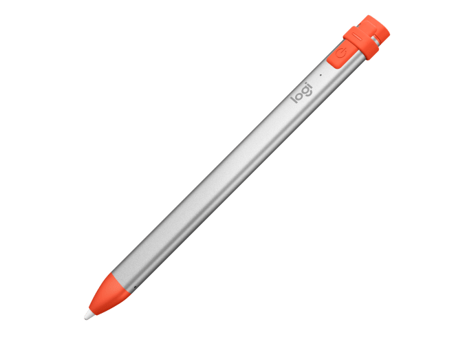 Logitech Crayon for iPad - Apple Digital Pencil Technology - Logitech Crayon for iPad - Apple Digital Pencil Technology - Orange Ennap.com