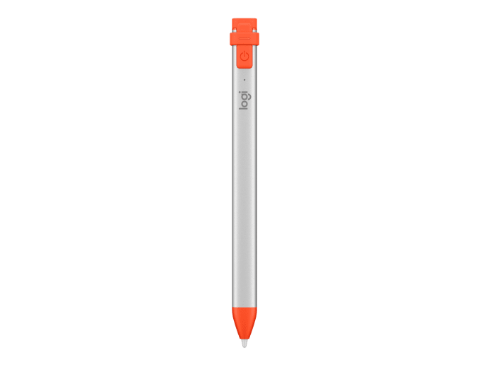 Logitech Crayon for iPad - Apple Digital Pencil Technology - Logitech Crayon for iPad - Apple Digital Pencil Technology - Gray Ennap.com