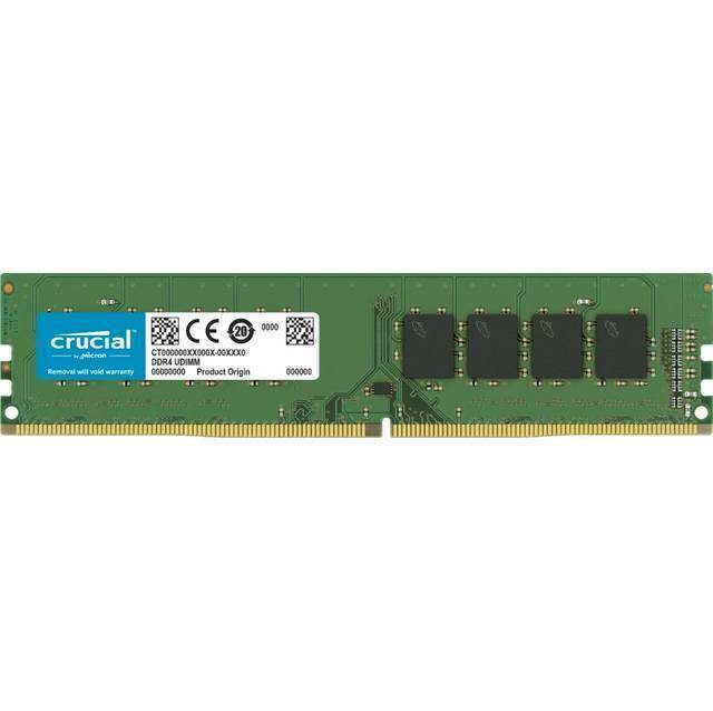 ذاكرة رام Crucial سعة 8GB DDR4 بسرعة 2666MHz للكمبيوتر المكتبي