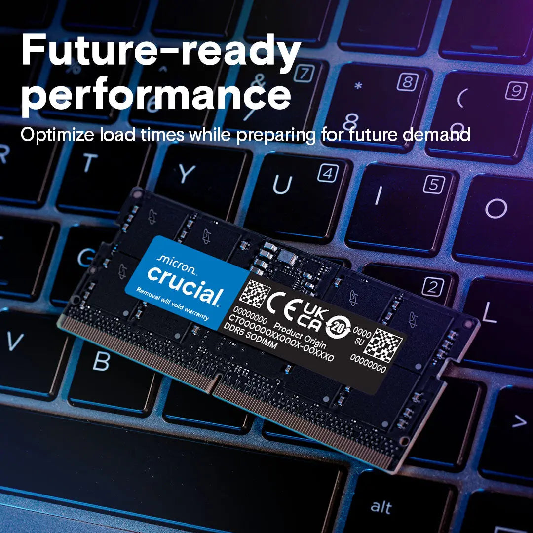 Crucial DDR5-SODIMM Laptop RAM