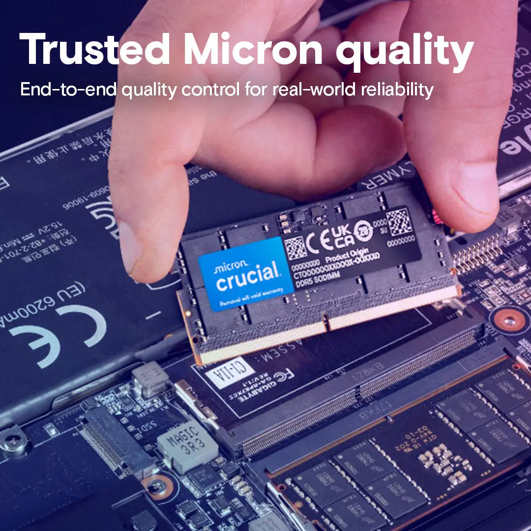 Crucial DDR5-SODIMM Laptop RAM