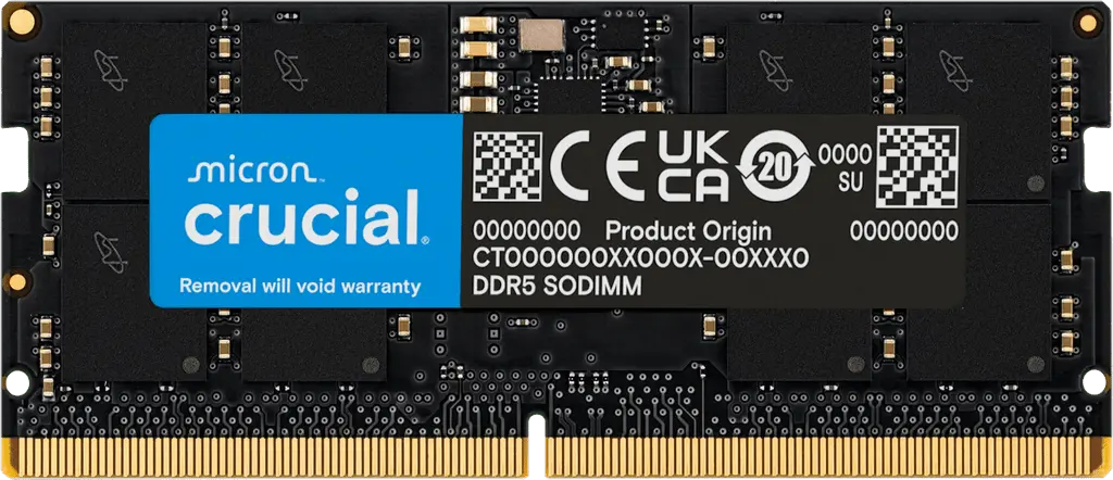 Crucial DDR5-SODIMM Laptop RAM