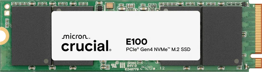 Crucial E100 PCIe Gen4 NVMe M.2 SSD