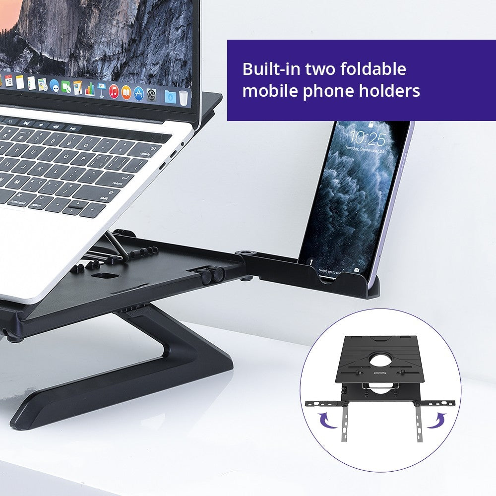 Tronsmart D07 Foldable laptop stand, fits all notebook, tablets 10-17 inches