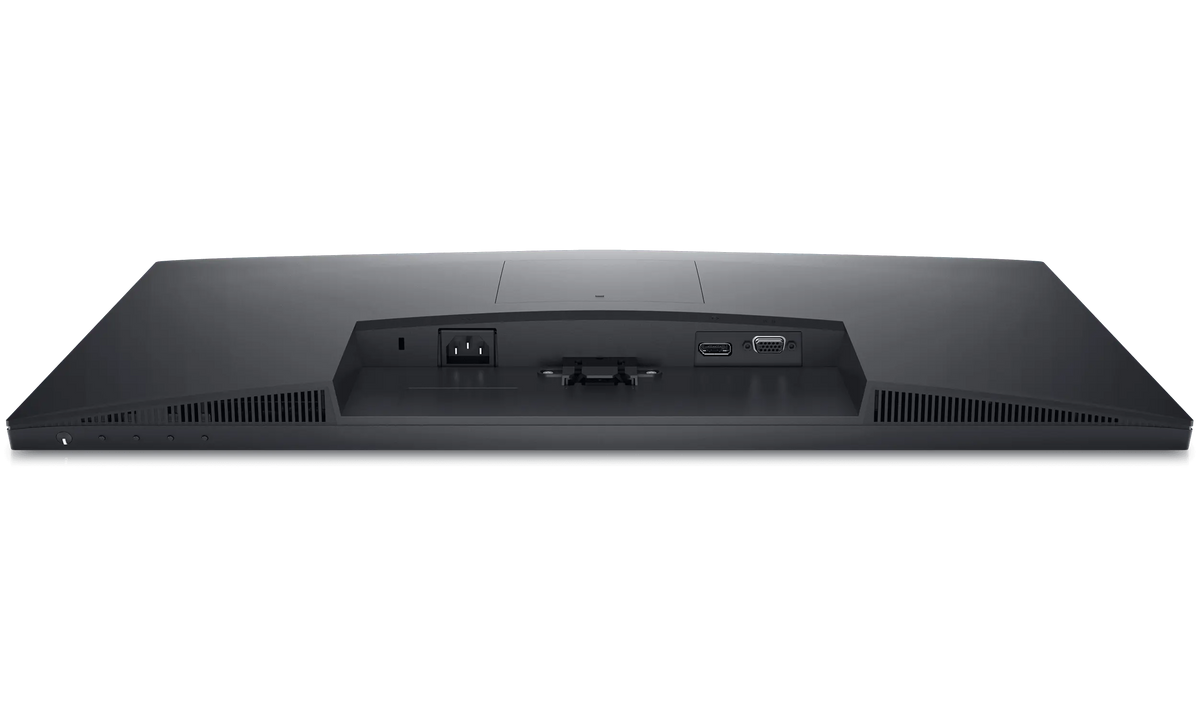 شاشة ديل Dell E2723H مقاس 27 بوصة بدقة Full HD من الأسفل وتظهر المنافذ