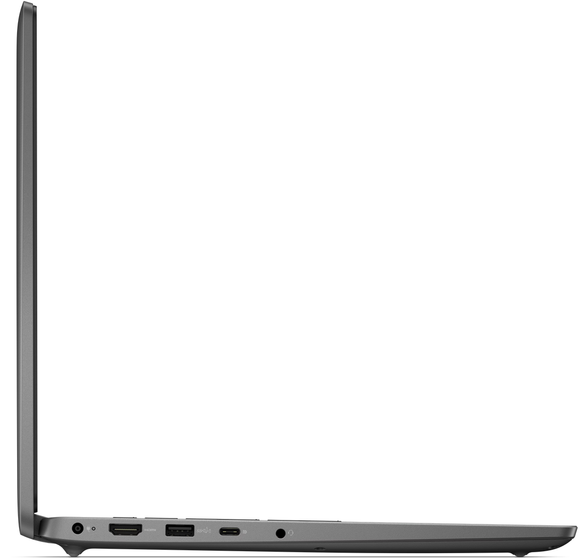Left side of the Dell Latitude 3550 with HDMI, USB-A, USB4 Type-C and audio ports