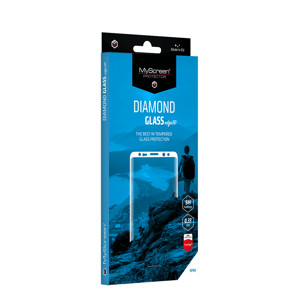 MyScreenPROTECTOR DIAMOND GLASS edge3D Screen Protector for Honor 90 - MyScreenPROTECTOR DIAMOND GLASS edge3D Screen Protector for Honor 90 - Black Ennap.com