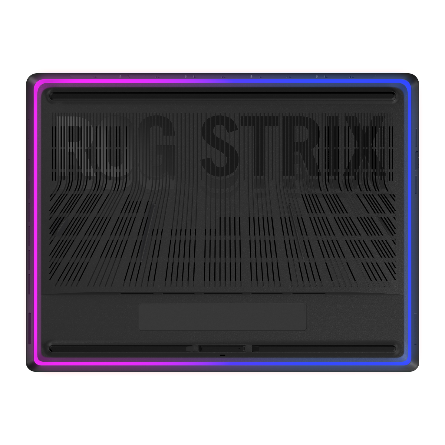 ASUS ROG Strix SCAR 16 bottom panel with cooling vents