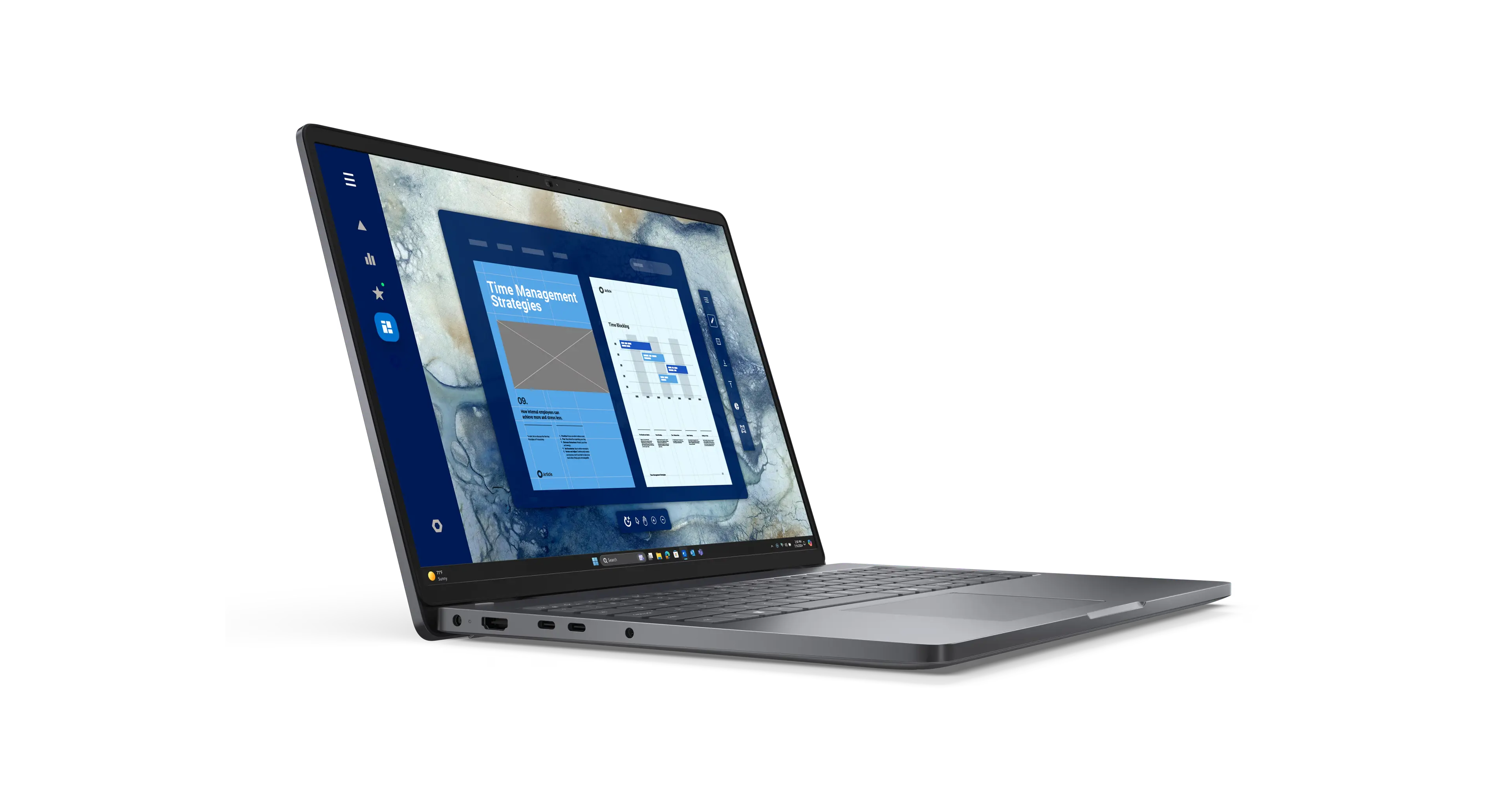 DELL Pro 16 Laptop - Intel Core Ultra 5 235U, 8GB DDR5, 512GB SSD, Intel Graphics, 16-inch WUXGA, DOS - 3Years Warranty